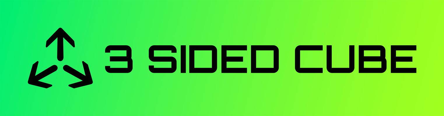 3 Sided Cube logo