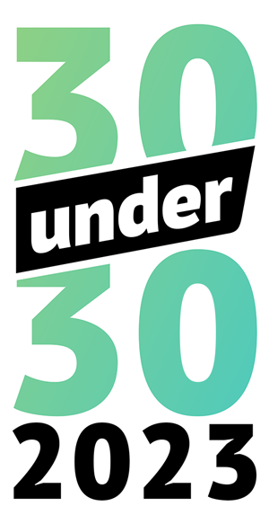 The 30 Under 30 logo