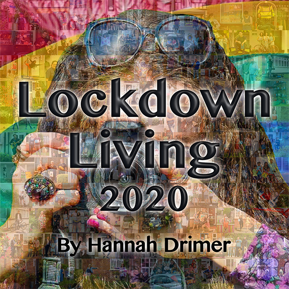 The front cover of Lockdown Living by Hannah Drimer