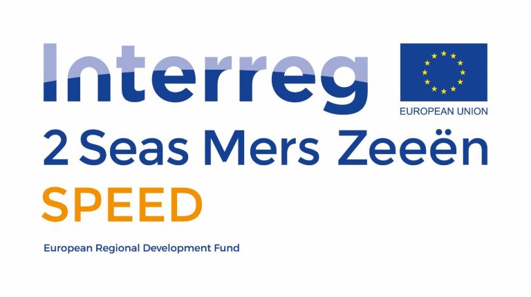 Interreg 2 Seas Mers Zeeen SPEED logo