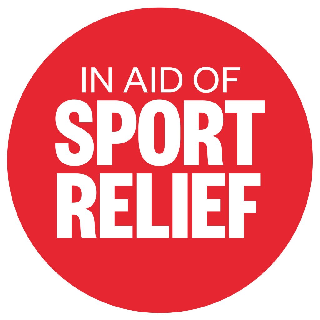 In aid of sport relief logo In aid of sport relief