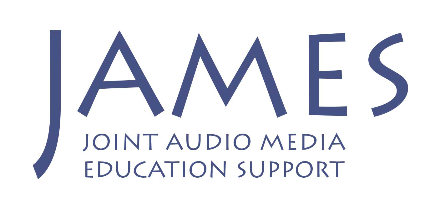 Joint audio media education support JAMES accreditation logo