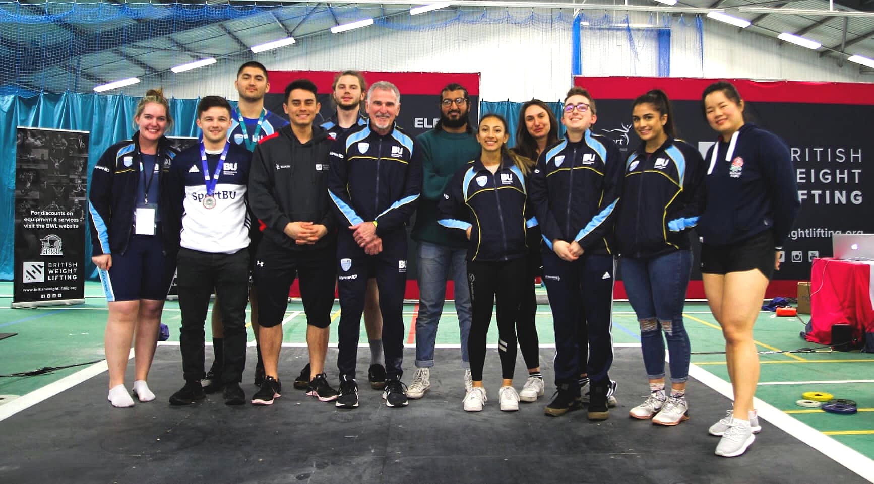 Image of BU weightlifting team BU weightlifting team