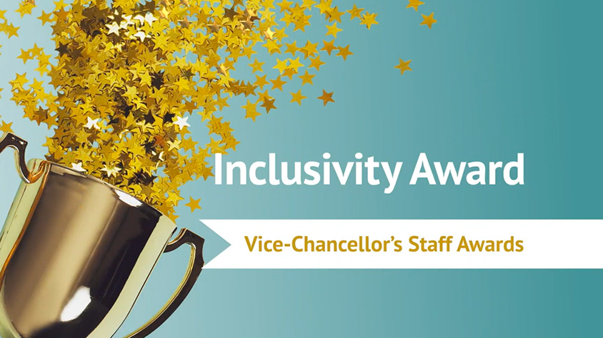 Vice-Chancellor staff awards inclusivity logo