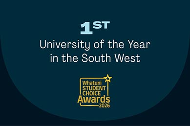 WhatUni Student Choice Awards 2026 - University of the Year - South West winner