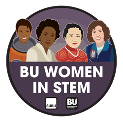 BU Women in STEM logo