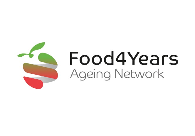 The logo for the Food4Years Ageing Network 