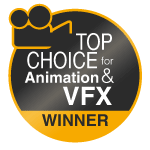 Top choice for Animation & VFX winner