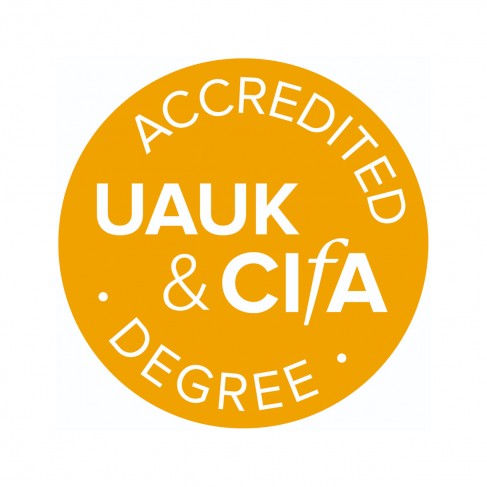 UAUK and CIfA accredited logo