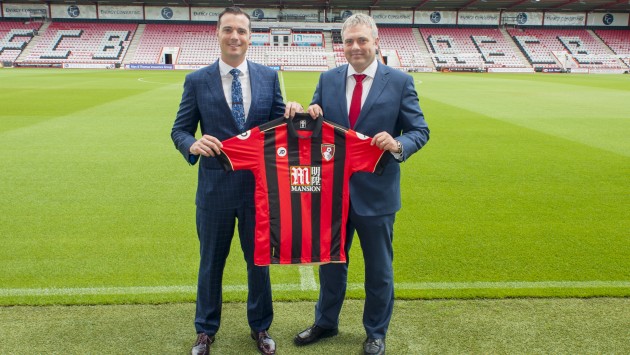 AFC Bournemouth and BU contract signing