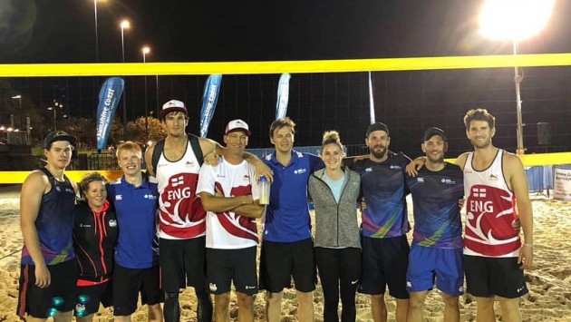 England beach volleyball team