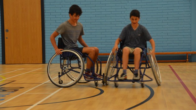 Wheelchair basketball 