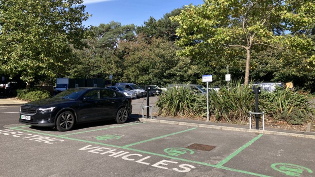 Electric Vehicle Charging Stations for staff at BU