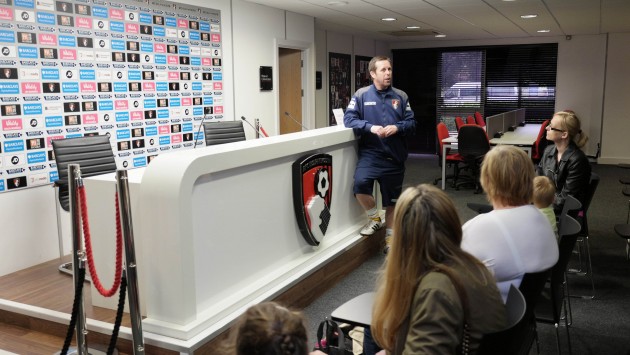 Families tour AFCB facilities