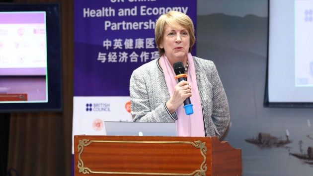Gill Caldicott, Area Director of British Council, East China