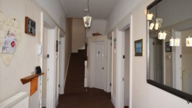 The hallway at Gordon Road