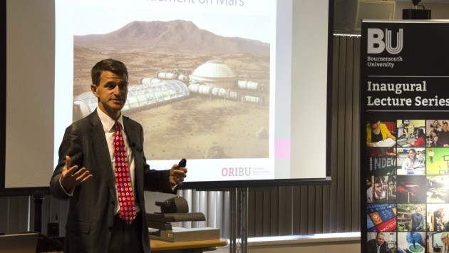 Rob Middleton gives inaugural lecture