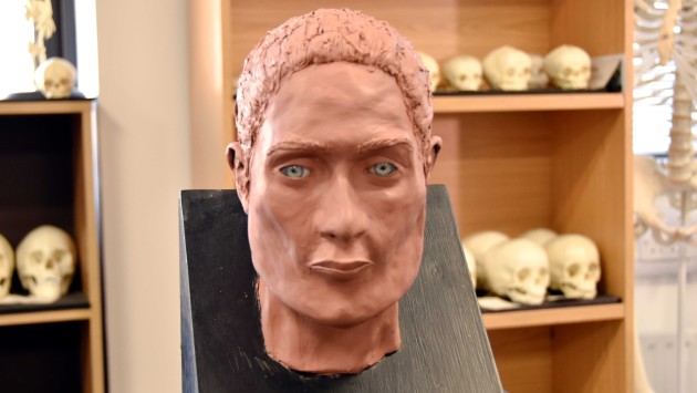 The facial reconstruction of Kimmeridge Woman