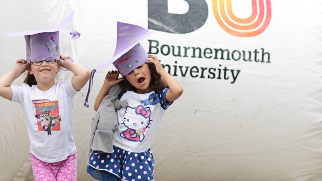 Children enjoying the Festival of Learning