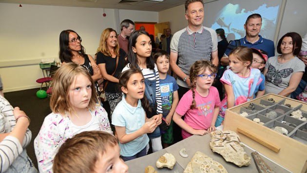 Chris Packham hears about the Jurassica Project