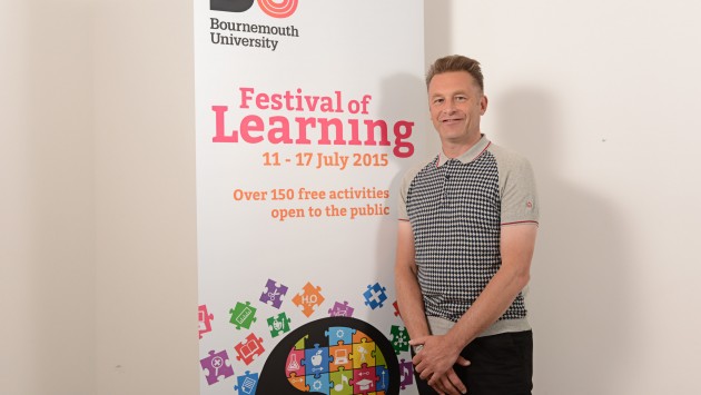 Chris Packham at the Festival of Learning