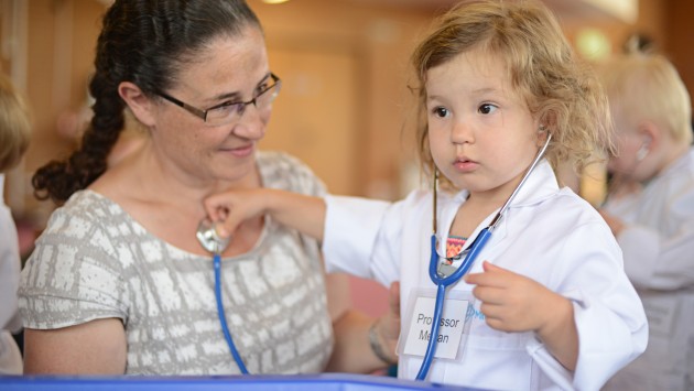 Mini Professors learn about science at the Festival of Learning