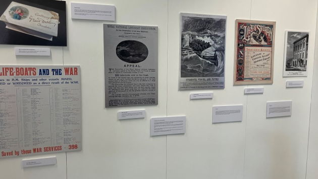 RNLI 200 year anniversary advertising exhibition