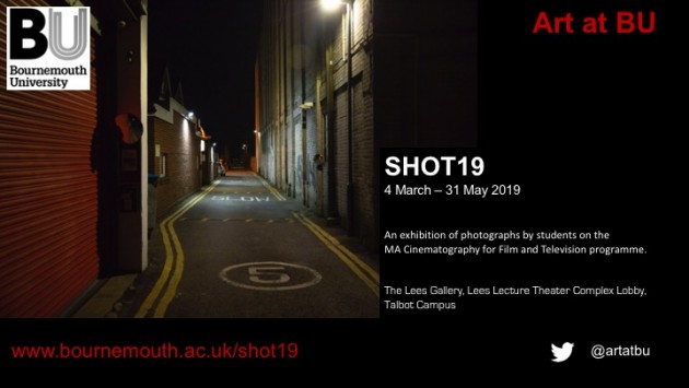 SHOT19 photography exhibition digital screen