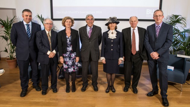 High Sheriff Law Lecture panel lineup