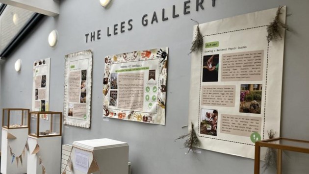An exhibition of posters