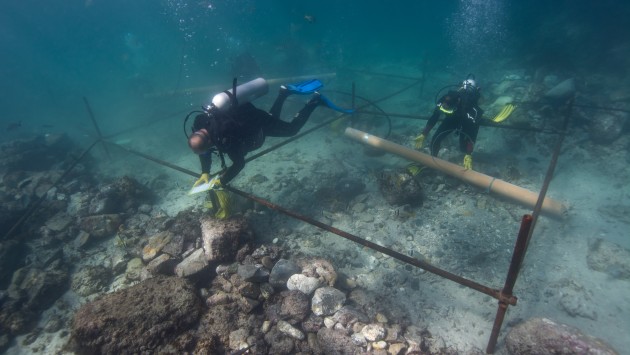 Esmeralda shipwreck excavation 1