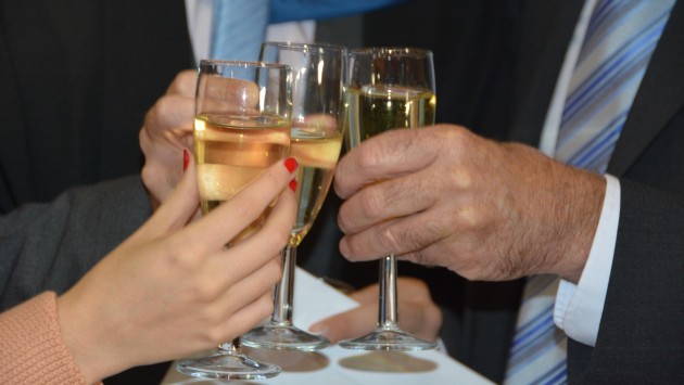 champagne in reception