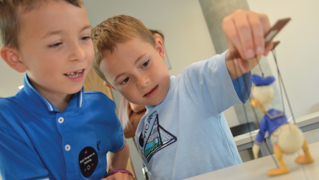 Children playing at Festival of Learning 2016