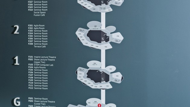 Map of the Fusion Building 