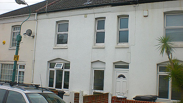 Front of the house