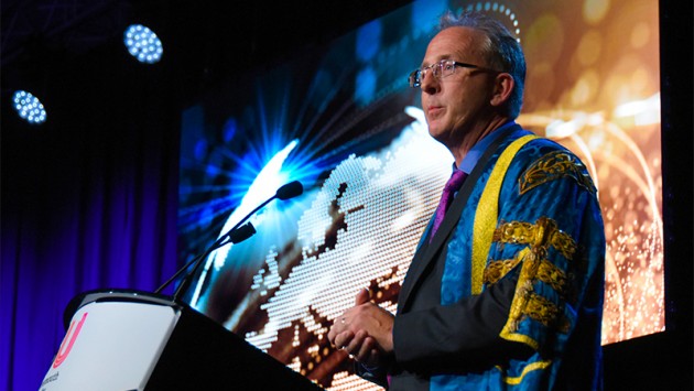 VC John Vinney at the ICC