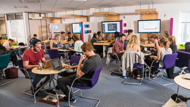 library postgraduate zone student booth