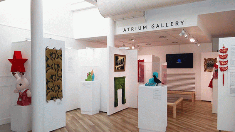 Atrium Art Gallery - Flock! exhibition