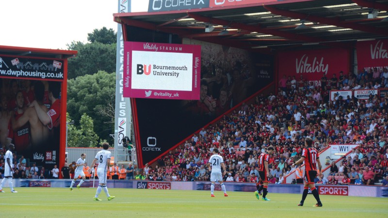 AFC Bournemouth stadium digital screen