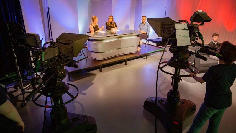 Election 2019 - TV studio 