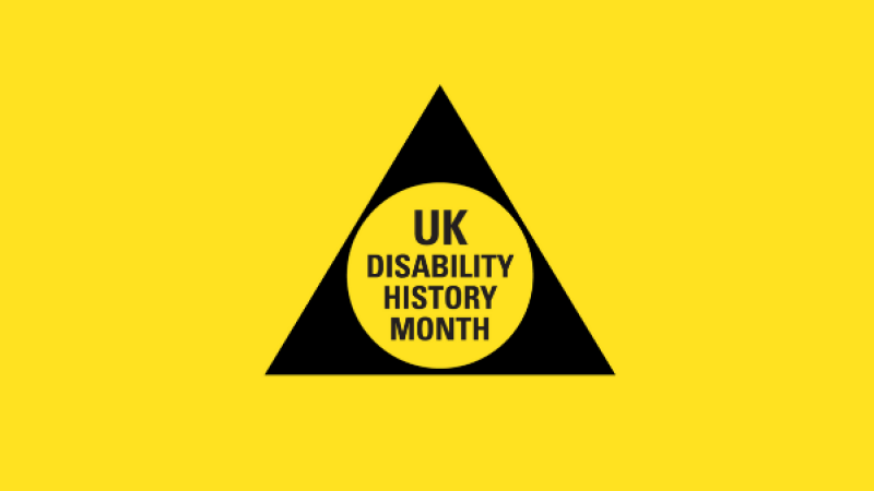 UK Disability History Month logo