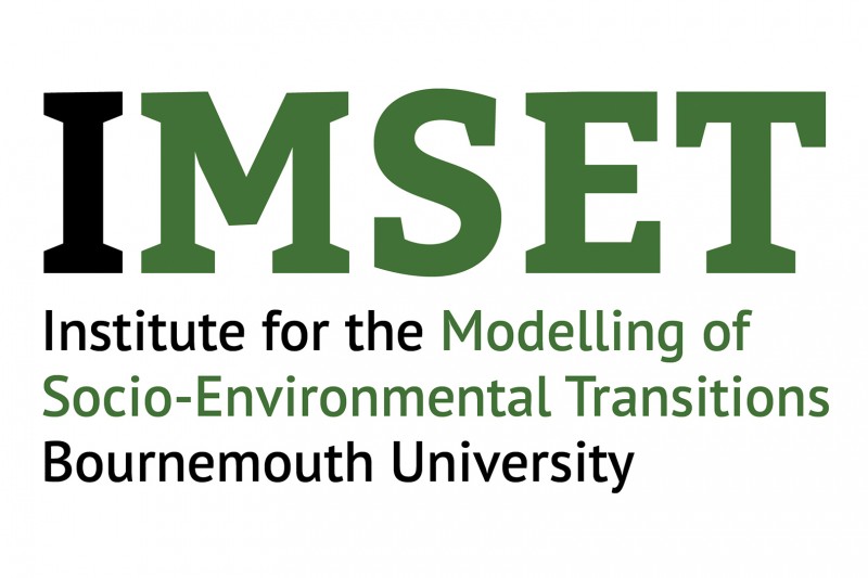 Institute for the Modelling of Socio-Environmental Transitions Bournemouth University logo