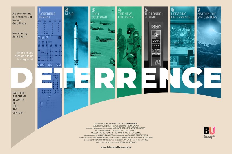 Official Poster for the documentary film Deterrence