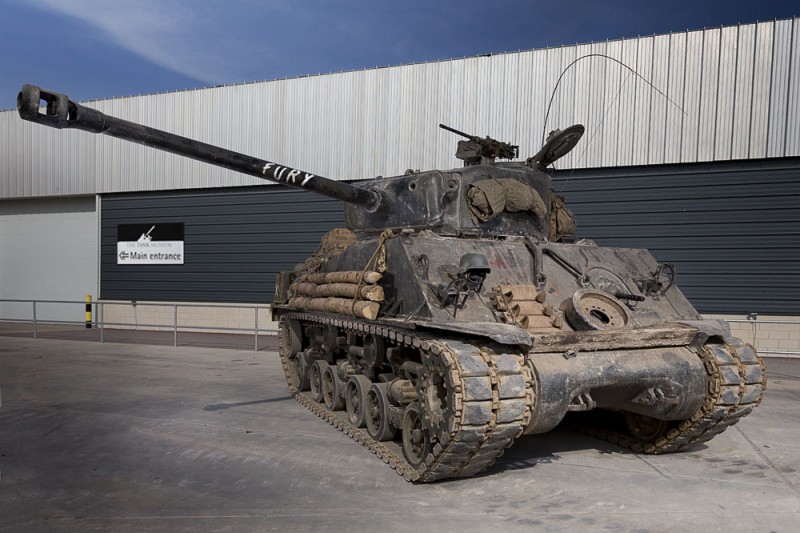 Fury Sherman tank