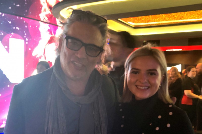 Georgina Beard and Dexter Fletcher