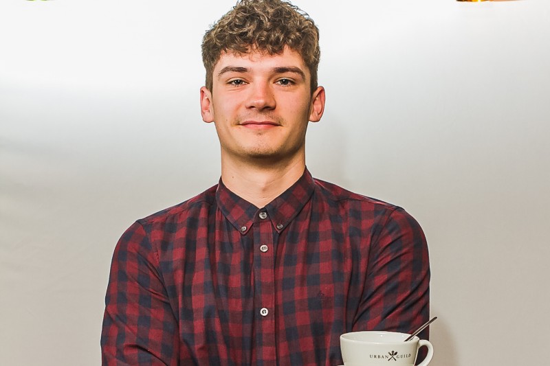 BU student George Sampson on placement at Urban Guild