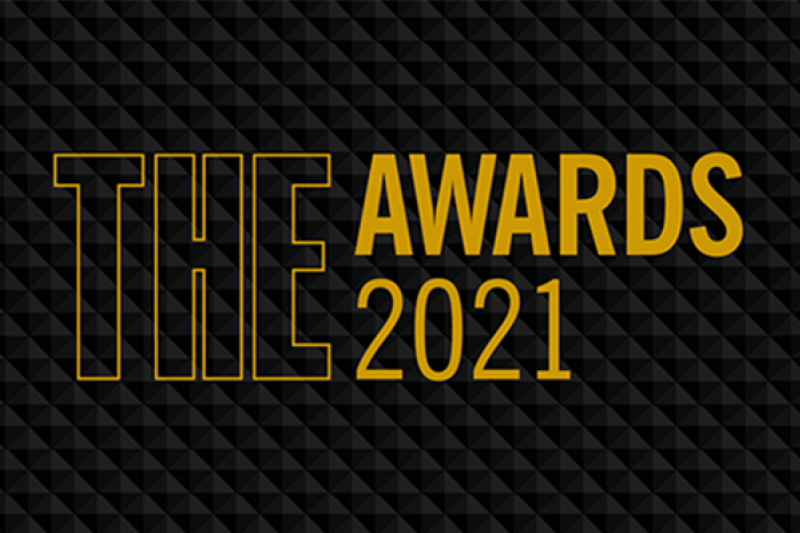 The THE Awards 2021 logo