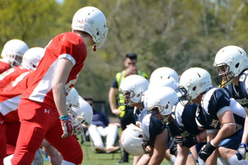 American football game