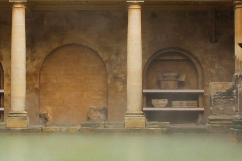Roman baths at Bath, UK