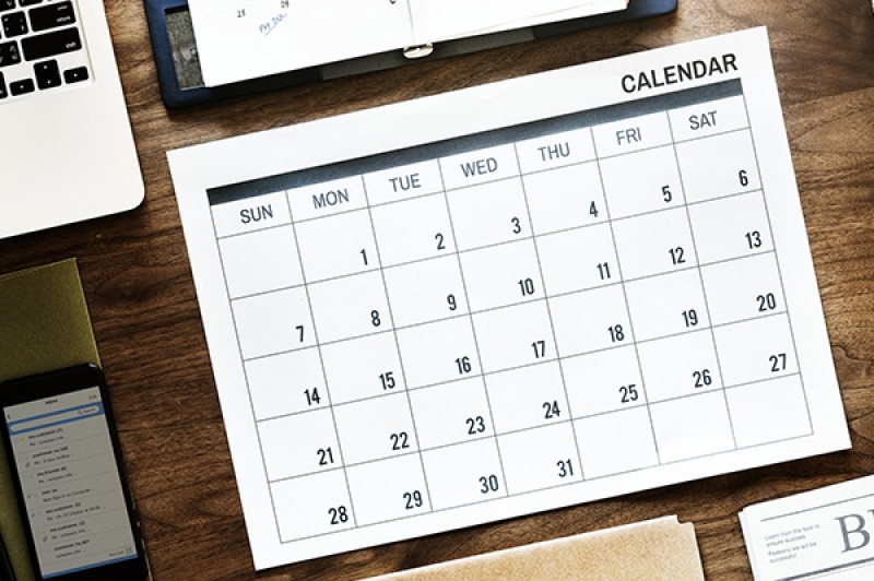 calendar dates